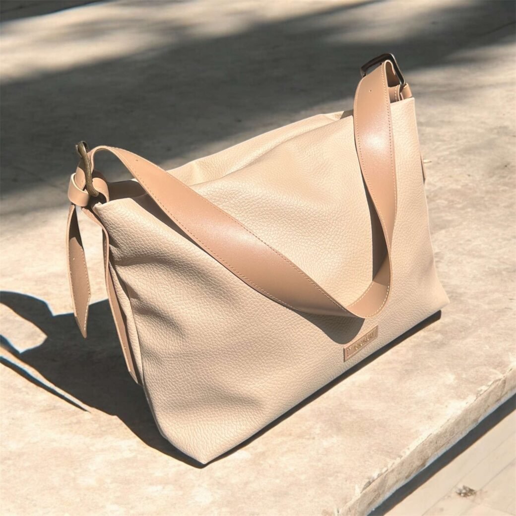 Beige Belted Bag - Image 3